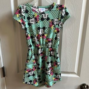 Lularoe Mickey Mouse Size 4 Mae Dress. New without tags. Disney collection
